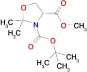 (R)-3-tert-Butyl 4-methyl 2,2-dimethyloxazolidine-3,4-dicarboxylate