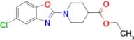 Ethyl 1-(5-chlorobenzo[d]oxazol-2-yl)piperidine-4-carboxylate