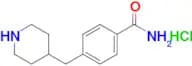 4-(Piperidin-4-ylmethyl)benzamide hydrochloride