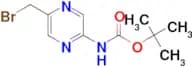 tert-Butyl (5-(bromomethyl)pyrazin-2-yl)carbamate