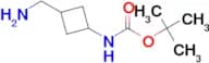 tert-Butyl (3-(aminomethyl)cyclobutyl)carbamate