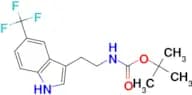 tert-Butyl (2-(5-(trifluoromethyl)-1H-indol-3-yl)ethyl)carbamate