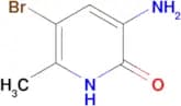 3-Amino-5-bromo-6-methylpyridin-2-ol