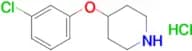 4-(3-Chlorophenoxy)piperidine hydrochloride
