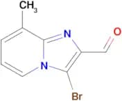 3-Bromo-8-methylimidazo[1,2-a]pyridine-2-carbaldehyde