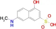 4-Hydroxy-7-(methylamino)naphthalene-2-sulfonic acid