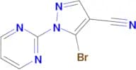 5-Bromo-1-(pyrimidin-2-yl)-1H-pyrazole-4-carbonitrile