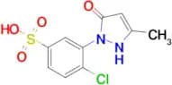 4-Chloro-3-(3-methyl-5-oxo-4,5-dihydro-1H-pyrazol-1-yl)benzenesulfonic acid