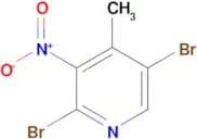 2,5-Dibromo-4-methyl-3-nitropyridine