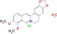9,10-Dimethoxy-5,6-dihydro-[1,3]dioxolo[4,5-g]isoquinolino[3,2-a]isoquinolin-7-ium chloride hydrate