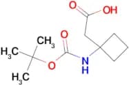 2-(1-((tert-Butoxycarbonyl)amino)cyclobutyl)acetic acid