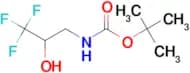 tert-Butyl (3,3,3-trifluoro-2-hydroxypropyl)carbamate