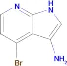 4-Bromo-1H-pyrrolo[2,3-b]pyridin-3-amine