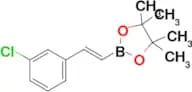 (E)-2-(3-Chlorostyryl)-4,4,5,5-tetramethyl-1,3,2-dioxaborolane
