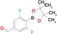 3,5-Difluoro-4-(4,4,5,5-tetramethyl-1,3,2-dioxaborolan-2-yl)benzaldehyde
