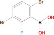 (3,6-Dibromo-2-fluorophenyl)boronic acid