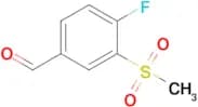 4-Fluoro-3-(methylsulfonyl)benzaldehyde