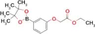 Ethyl 2-(3-(4,4,5,5-tetramethyl-1,3,2-dioxaborolan-2-yl)phenoxy)acetate
