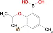 (3-Bromo-2-isopropoxy-5-methylphenyl)boronic acid