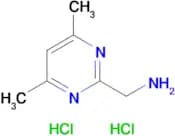 (4,6-Dimethylpyrimidin-2-yl)methanamine dihydrochloride