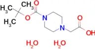 2-(4-(tert-Butoxycarbonyl)piperazin-1-yl)acetic acid dihydrate