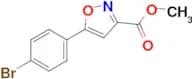 Methyl 5-(4-bromophenyl)isoxazole-3-carboxylate