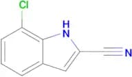 7-Chloro-1H-indole-2-carbonitrile