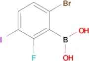 (6-Bromo-2-fluoro-3-iodophenyl)boronic acid