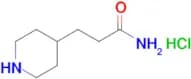 3-(Piperidin-4-yl)propanamide hydrochloride