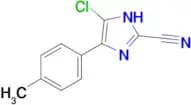 4-Chloro-5-(p-tolyl)-1H-imidazole-2-carbonitrile
