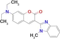 7-(Diethylamino)-3-(1-methyl-1H-benzo[d]imidazol-2-yl)-2H-chromen-2-one
