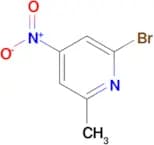 2-Bromo-6-methyl-4-nitropyridine