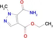 Ethyl 5-carbamoyl-1-methyl-1H-pyrazole-4-carboxylate