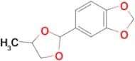 5-(4-Methyl-1,3-dioxolan-2-yl)benzo[d][1,3]dioxole