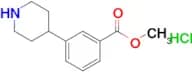 Methyl 3-(piperidin-4-yl)benzoate hydrochloride