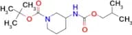 tert-butyl 3-[(isobutoxycarbonyl)amino]piperidine-1-carboxylate