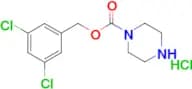 3,5-dichlorobenzyl piperazine-1-carboxylate hydrochloride