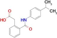 2-(2-(N-(4-(Isopropyl)phenyl)carbamoyl)phenyl)acetic acid, 98%