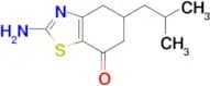 2-amino-5-(2-methylpropyl)-4,5,6-trihydrobenzothiazol-7-one, 95%