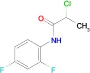 N-(2,4-Difluorophenyl)-2-chloropropanamide, 98%