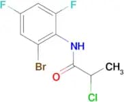 N-(2-Bromo-4,6-Difluorophenyl)-2-chloropropanamide, 95%