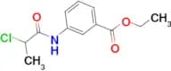 Ethyl 3-(2-chloropropanoylamino)benzoate, 98%