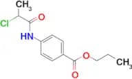 Propyl 4-(2-chloropropanoylamino)benzoate, 98%