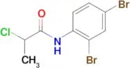 N-(2,4-Dibromophenyl)-2-chloropropanamide, 98%