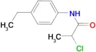 N-(4-Ethylphenyl)-2-chloropropanamide, 95%
