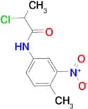 N-(4-Methyl-3-nitrophenyl)-2-chloropropanamide, 95%