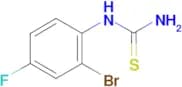 N-(2-bromo-4-fluorophenyl)thiourea,  95%