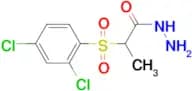 2-[(2,4-Dichlorophenyl)sulfonyl]propanehydrazide
