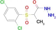 2-[(2,5-Dichlorophenyl)sulfonyl]propanehydrazide