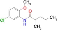 5′-Chloro-2′-methoxy-2-methylvaleranilide